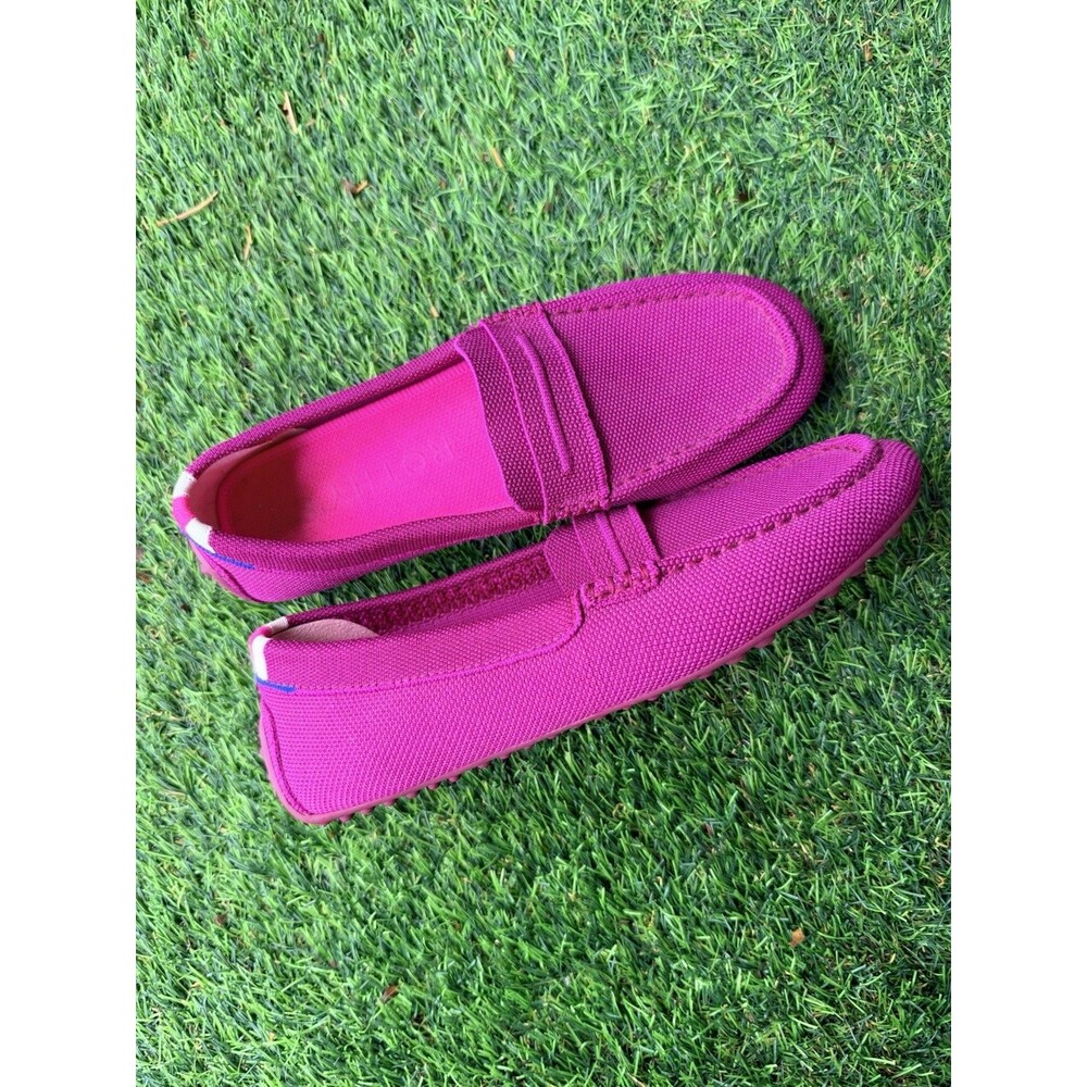 Rothy's Size 8 Berry Pre-Owned Loafer Shoes- Ladies